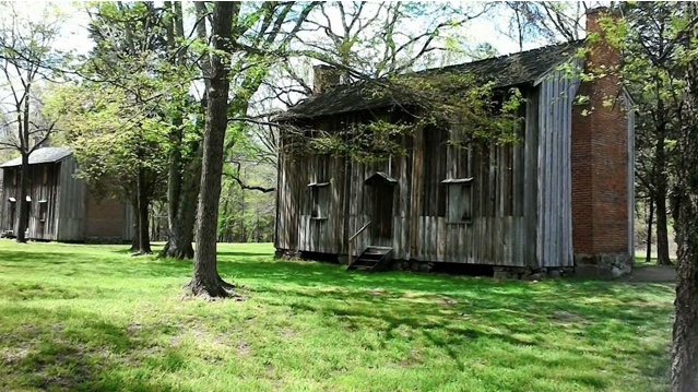 Original Stagville homes for slaves: a history of lost lives that American society continues to struggle with. Photo credit: Charlotte Taylor-Suppe, 2017.