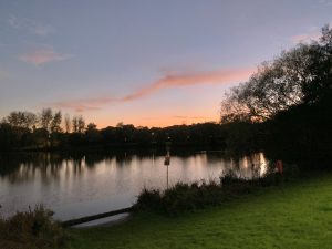 Meghna's picture of sunset/sunrise by the lake
